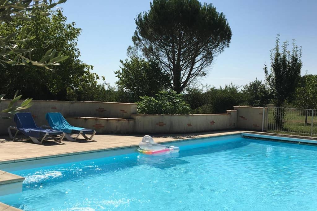 Domaine De Menerque - Petit Chateau Avec Piscine Lisle-sur-Tarn Kültér fotó