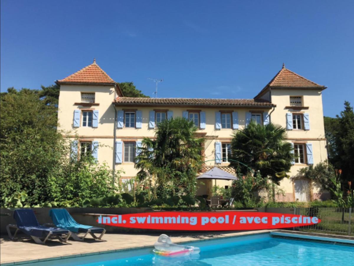 Domaine De Menerque - Petit Chateau Avec Piscine Lisle-sur-Tarn Kültér fotó
